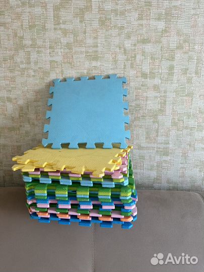 Мягкий коврик пазл