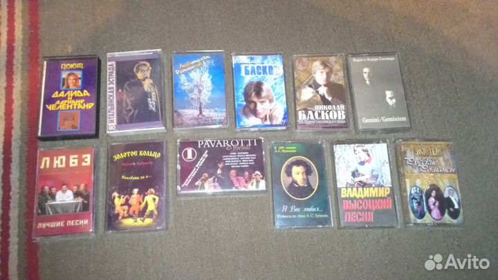 Аудиокассеты времен СССР