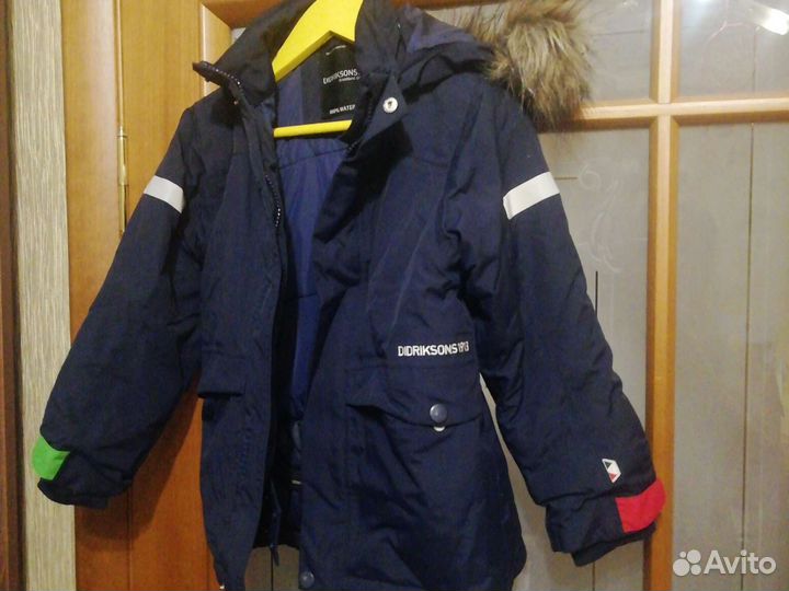 Куртка didriksons 110 бу
