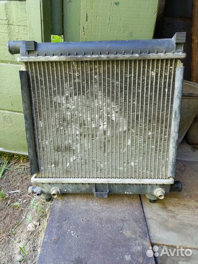 Радиатор Мерседес двух контурный