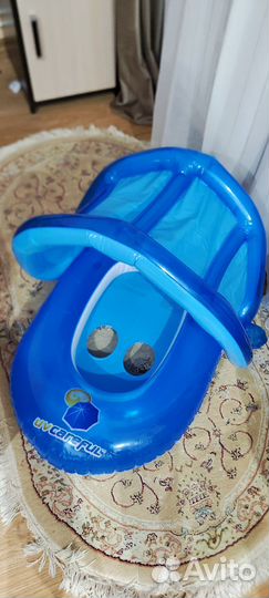 Круг для плавания с козырьком