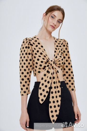 Топ Lime в горох S