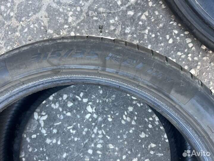 Pirelli P Zero 315/35 R21 и 315/35 R21 111Y