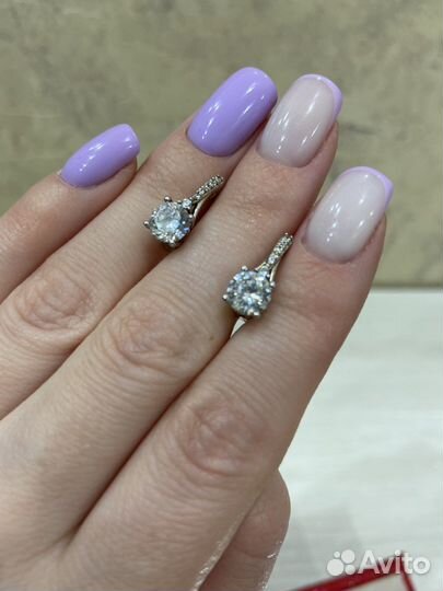 Серебряные серьги
