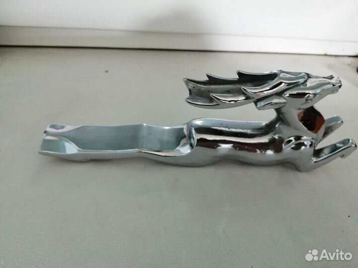 Газ 21 22 волга олень на капот хром СССР