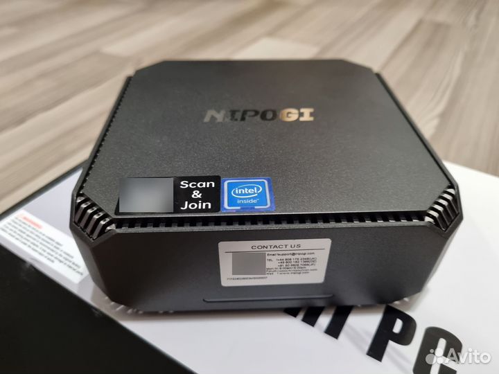 Мини пк nipogi AK2Plus Intel N100/16/512SSD
