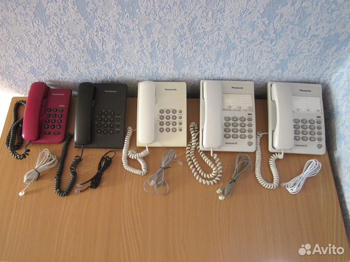 Телефоны Panasonic 7 шт, аон