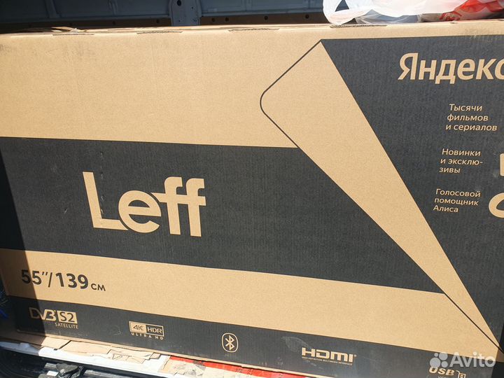 Телевизоры ЖК 55 дюймов Leff ultra hd