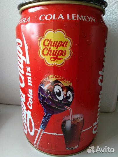 Жестяная банка, высота банки 24 см