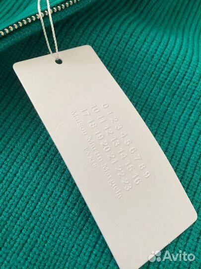 Кардиган Maison Margiela зелёный old money M, L, X