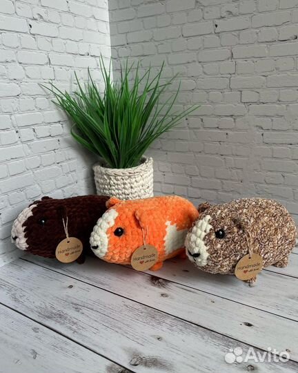 Вязаные морские свинки