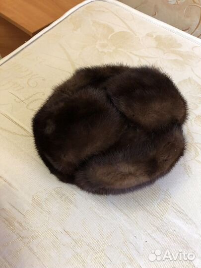 Норковая шапка мужская