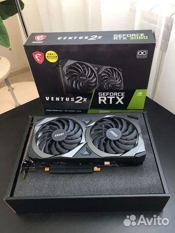 Видеокарта RTX 3060 12 гб MSI Ventus