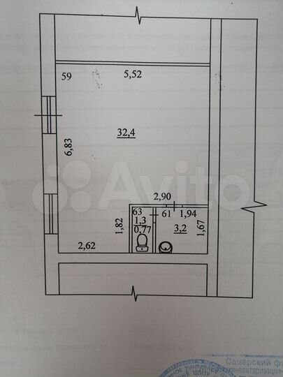 Торговая площадь, 18 м²