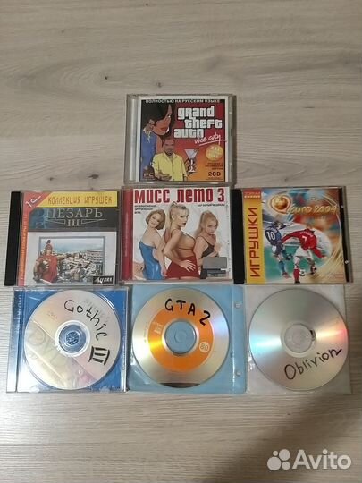 Игровые диски на пк