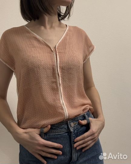 Блузка в стиле 70х