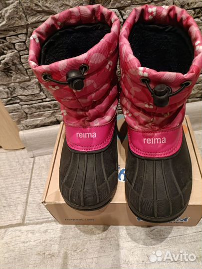 Зимние ботинки для девочки Reima р 30