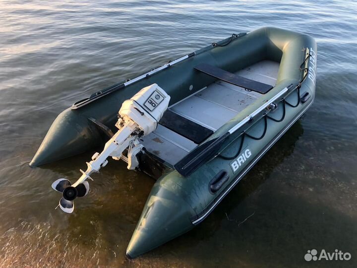 Лодка Brig с мотором Johnson 30лс