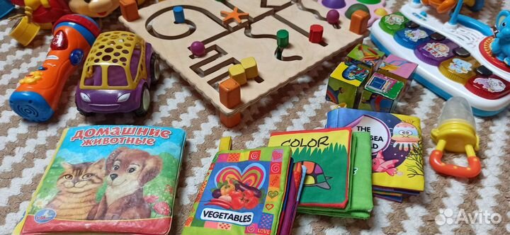 Большой пакет развивающих игрушек