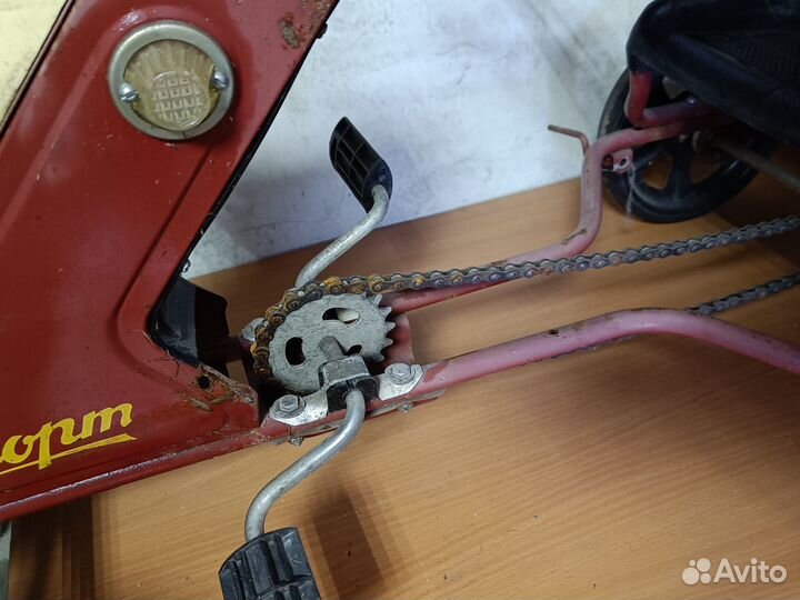 Карт детский СССР, педальный Спорт