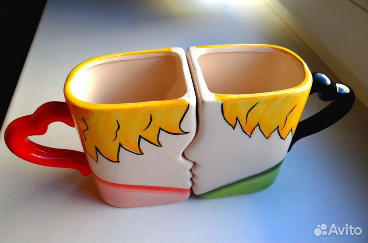 Коллекционная пара кружек 