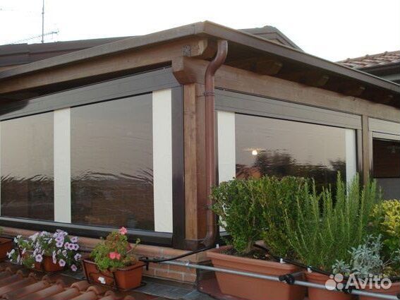 Мягкие окна для террас, летних кафе под ключ