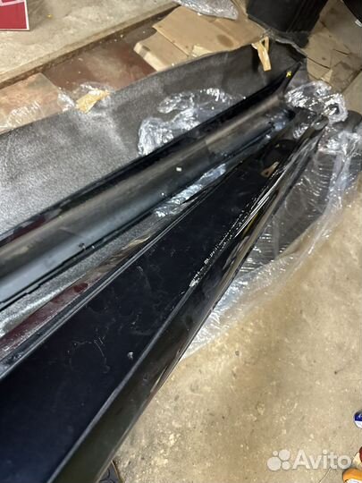 Накладка порога bmw e60 m tech