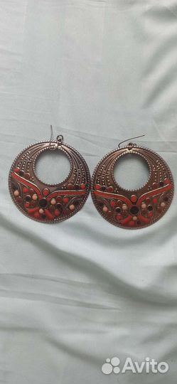 Серьги бохо стиль