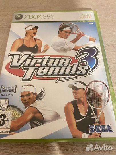 Xbox 360: Virtua Tennis (sega)