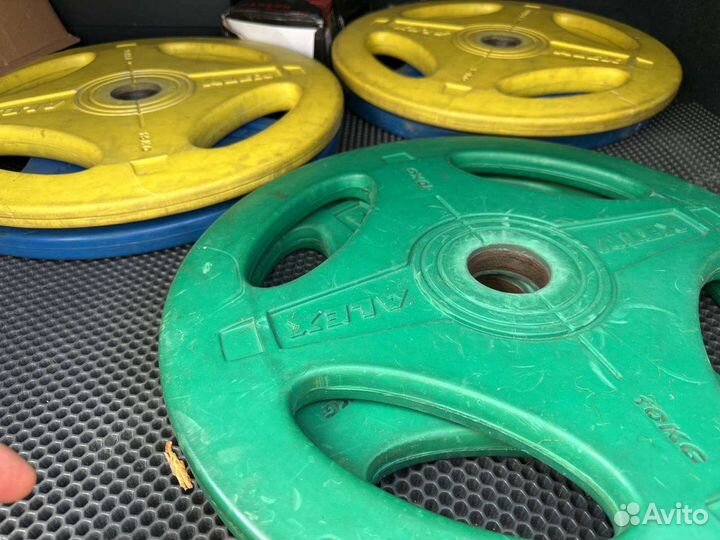 Диски (блины) для штанги бу