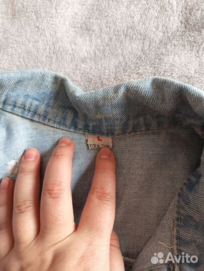 Джинсовая жилетка женская 46 48