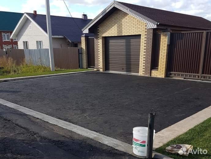 Асфальтирование с гарантией от 100м2