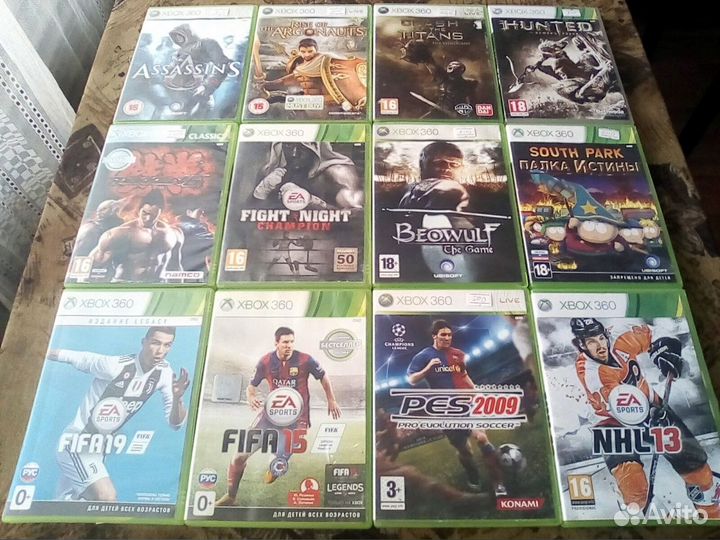 Диски на Xbox 360(лицензия) скидки