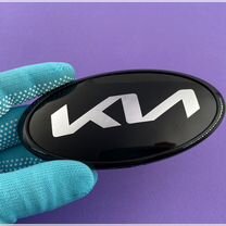 Эмблема Kia нового образца значок 13 см Киа
