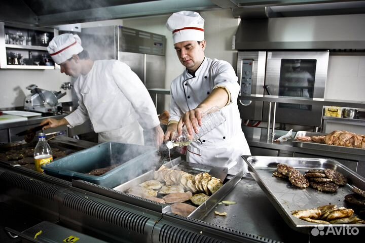 Помощник повара ночные смены (м.Алексеевская)