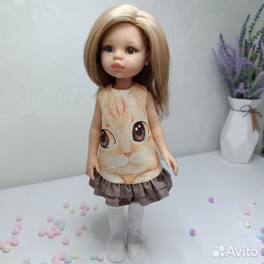 Платье для куклы Паола Рейна (paola reina)