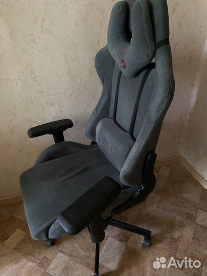 Кресло игровое A4Tech Bloody GC-700 серый