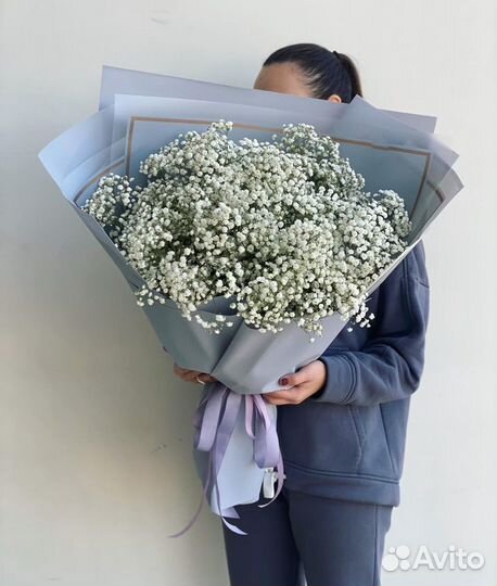 Букеты Гипсофилы (разные цвета)