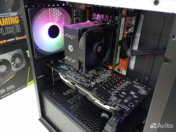 Игровой пк intel 12 ядер + AMD RX 580 8GB + 16GB