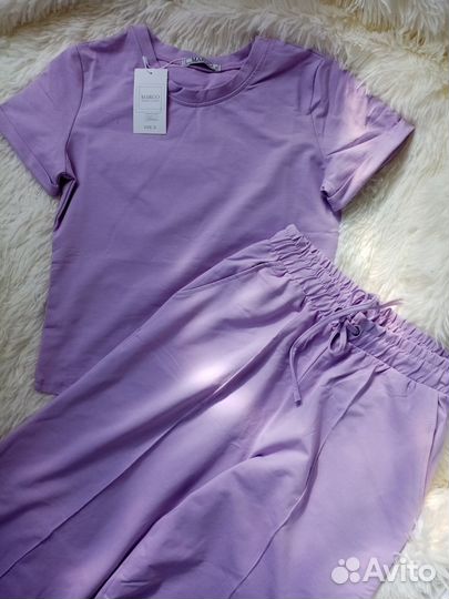 Женский комплект футболка и брюки