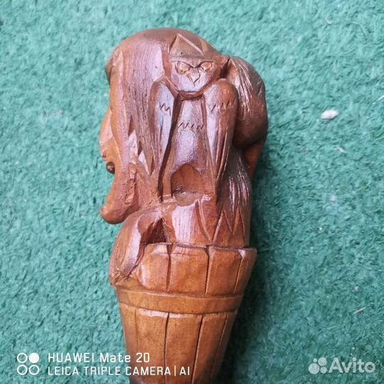 Трость из бука ручная работа 