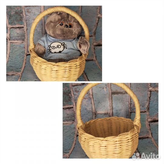 Корзина плетеная для подарков