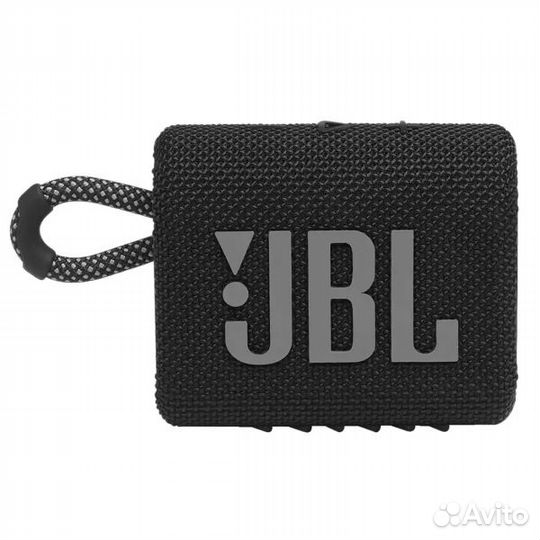 Портативная акустика JBL GO 3 black (jblgo3BLK)