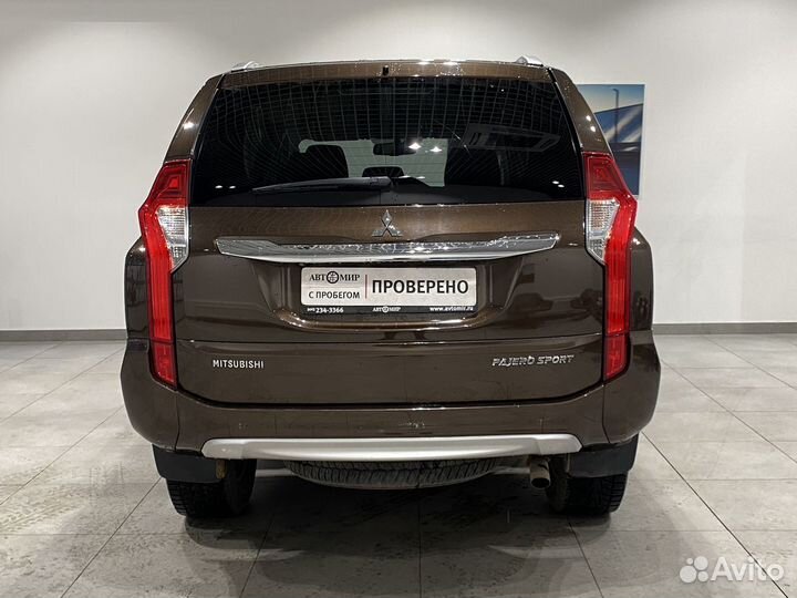 Mitsubishi Pajero Sport 2.4 AT, 2019, 88 832 км