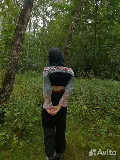 Топ ручной работы (шраг) y2k