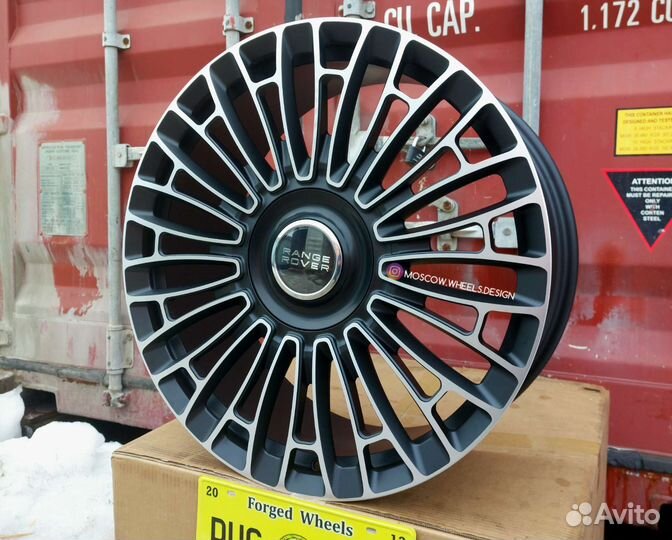 Кованые диски R22 на Range Rover Sport в наличии