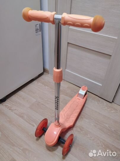 Самокат детский трехколесный бу