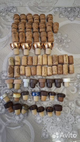 Пробки от бутылок б/у