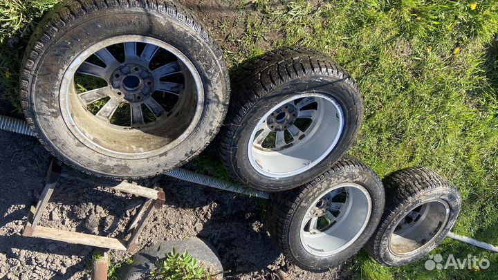 Зимние колеса р18 фольцваген туарег