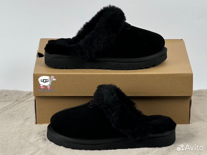 Меховые тапочки ugg женские